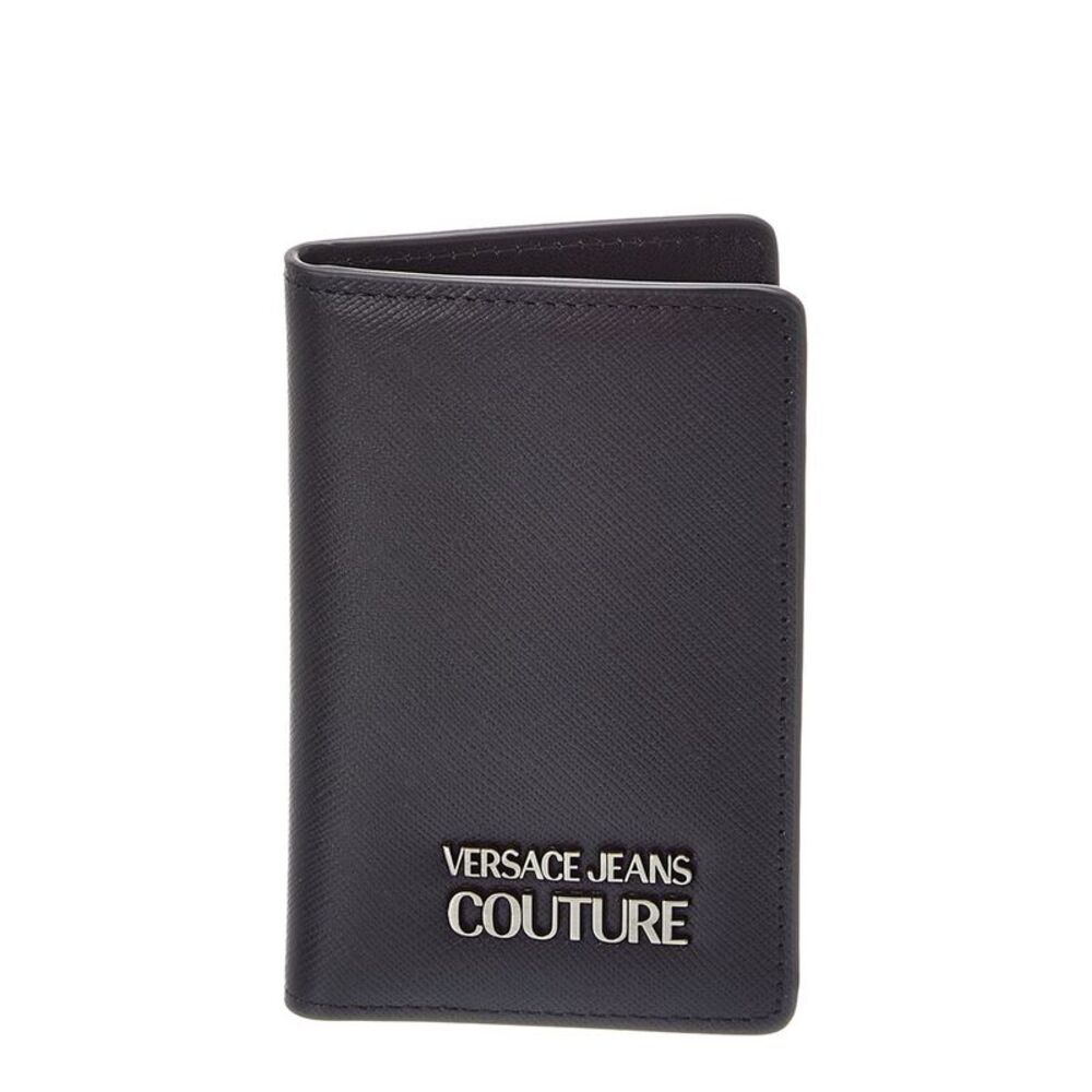 Versace Jeans Couture Leather Wallet, Black